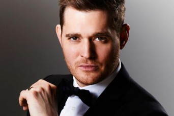 michael buble no shirt