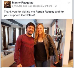 Rousey-Pacquiao