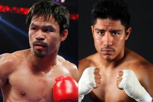 manny pacquiao at jessy vargas