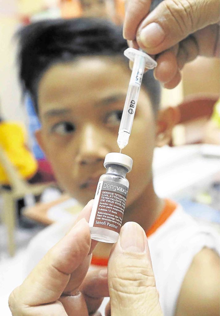 dengvaxia vaccine