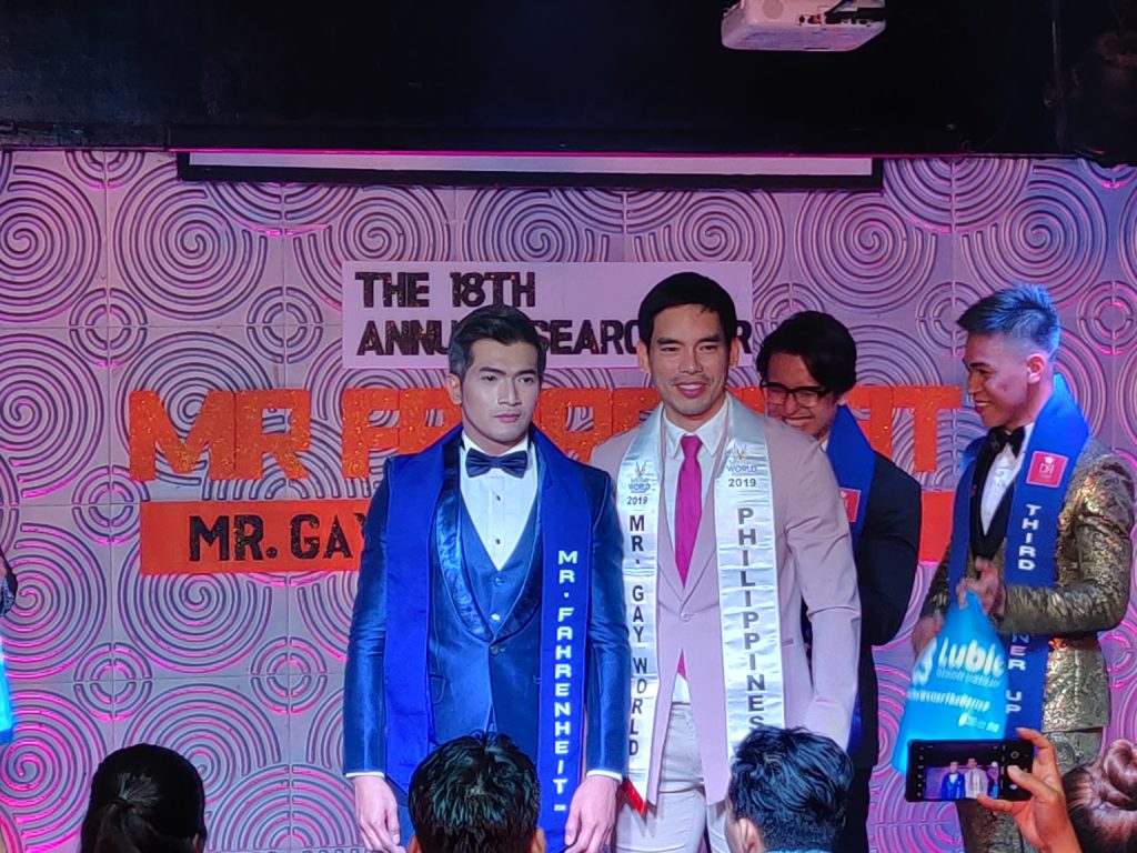 Tinanggap ni Kodie Macayan ang titulong Mister Gay World Philippines mula sa noon ay reigning Mister Gay World na si Janjep Carlos sa 2020 Mister Fahrenheit pageant