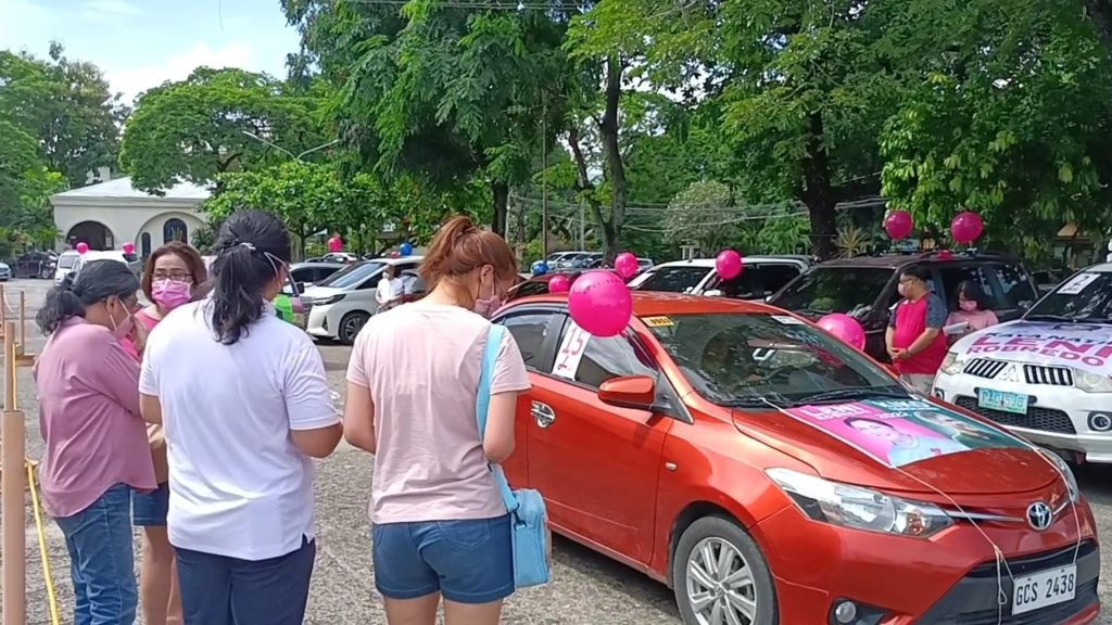 motorcade sa Cebu City ng supporters ni Vice President Leni Robredo