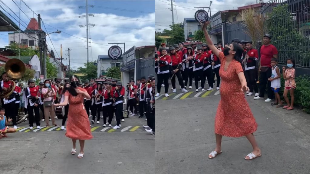 KUMABOG ang pitong buwang buntis sa kanyang majorette performance sa isang pista sa Barangay Kay Buto, Tanay, Rizal nitong Linggo Enero 23.