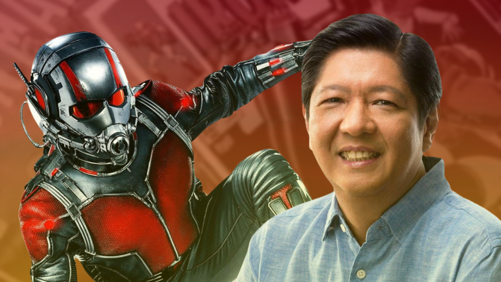 Bongbong Marcos watches Ant-man