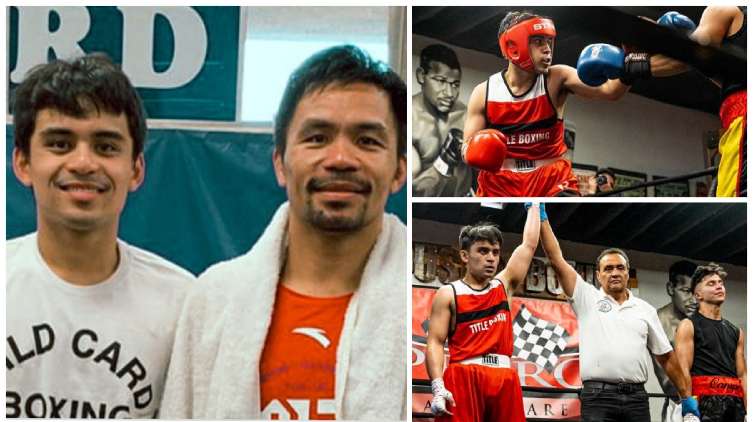 Jimuel Pacquiao waging-wagi sa boksing