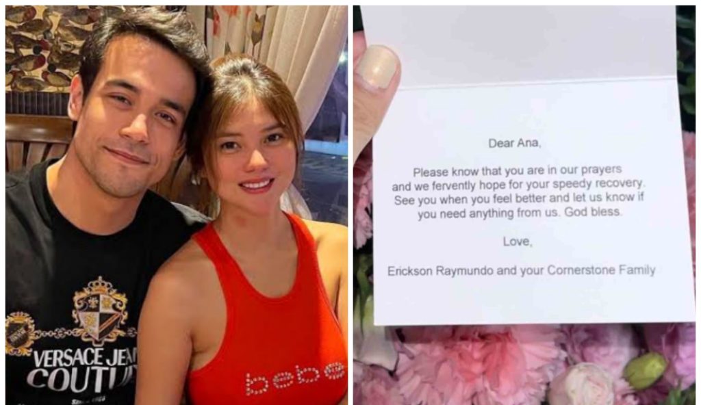 Ana Jalandoni pinadalhan ng bulaklak ng manager ni Kit Thompson