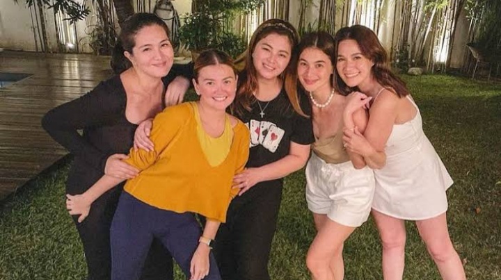 Dimples Romana, Angelica Panganiban, Angel Locsin, Anne Curtis at Bea Alonzo