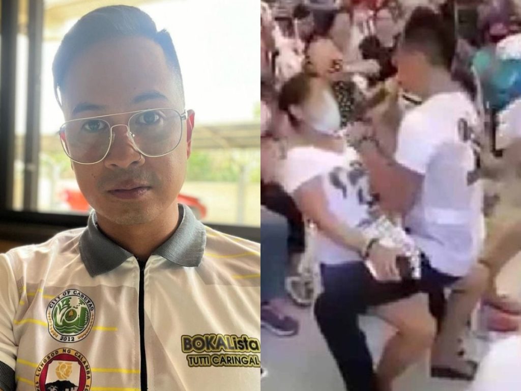 Tutti Caringal ng 6Cyclemind pinuna matapos kumandong sa babae habang nasa campaign rally