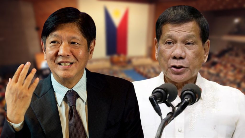 President Ferdinand "Bongbong" Marcos, Jr. at Dating Pangulong Rodrigo Duterte