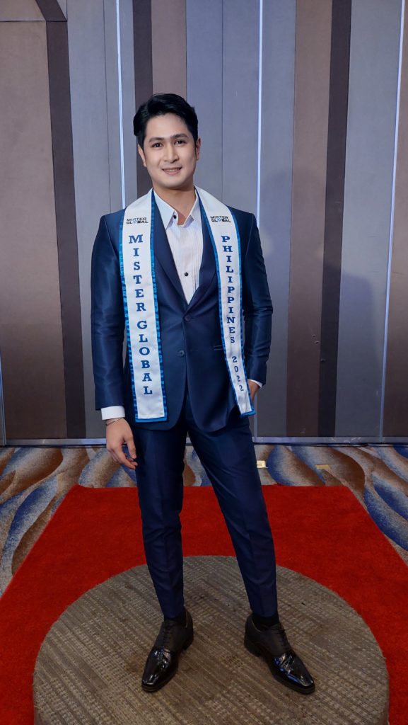 Mister Global Philippines Mark Avendaño