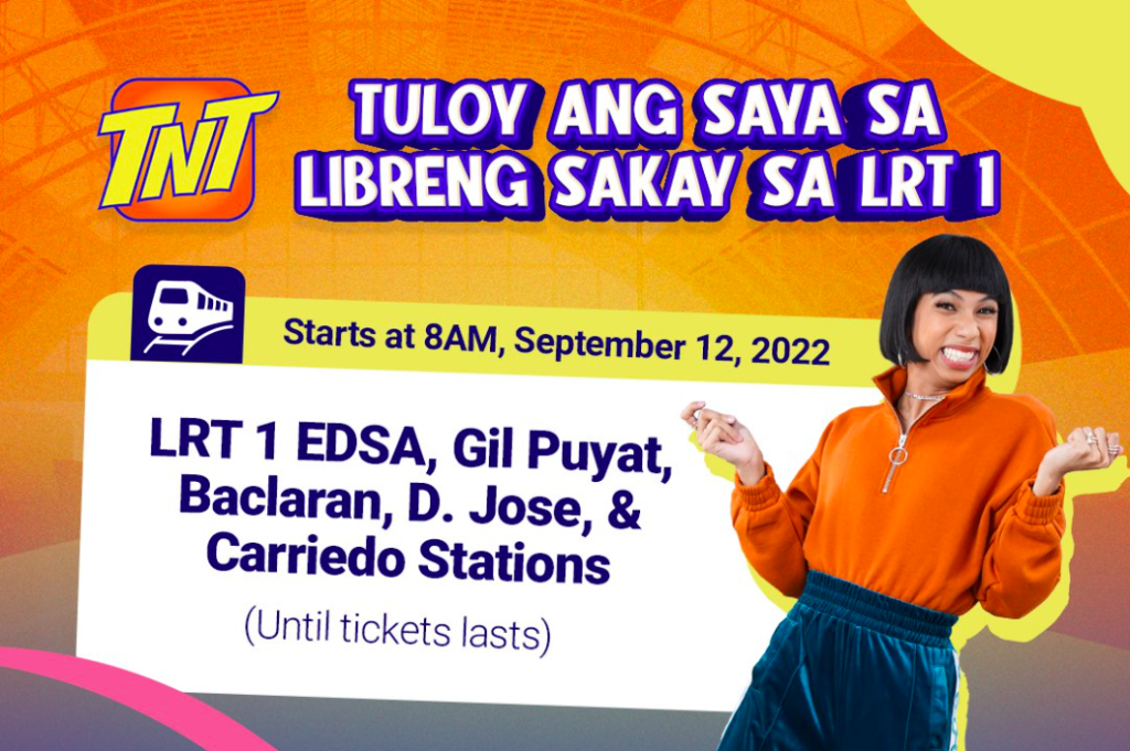 Libreng Sakay at Meryenda TNT LRT