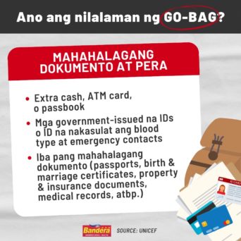 Ready Na Ba Ang Iyong Go-Bag?: Mga Gamit Na Kailangang Ihanda Tuwing ...