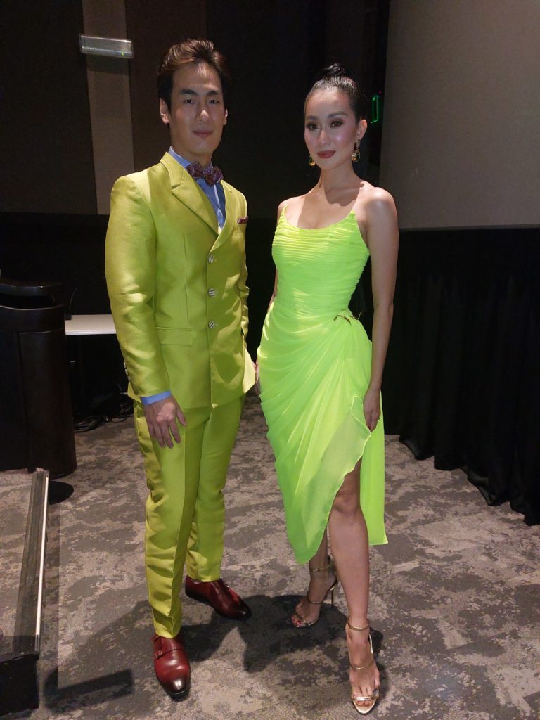 Reigning Mister and Miss Chinatown Justin Yap at Cassandra Chan