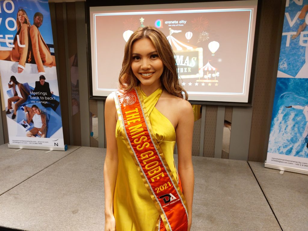 The Miss Globe 2021 Maureen Montagne