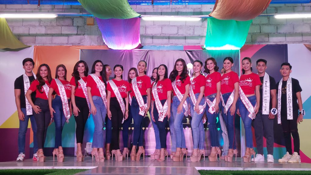 Tinipon sa unang edisyon ng Mister and Miss Batangas pageant ang 23 sa pinakapalabang ginoo at dilag ng lalawigan./ARMIN P. ADINA