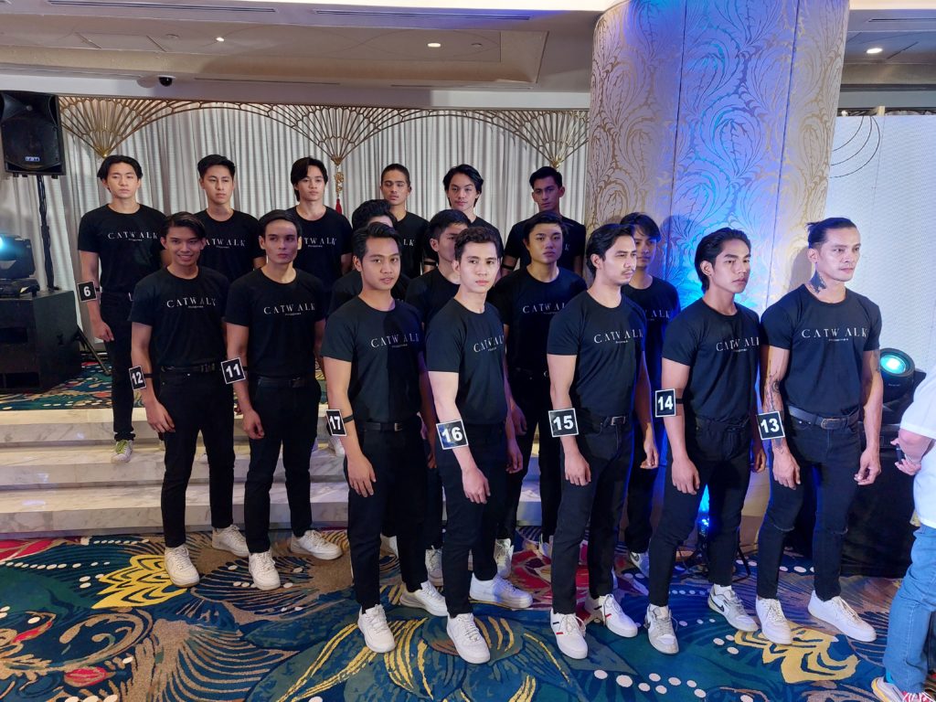 Catwalk Philippines male contestants