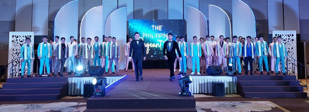 Nakasama ng mga kandidato ng 2022 Misters of Filipinas pageant ang reigning national kings./ARMIN P. ADINA