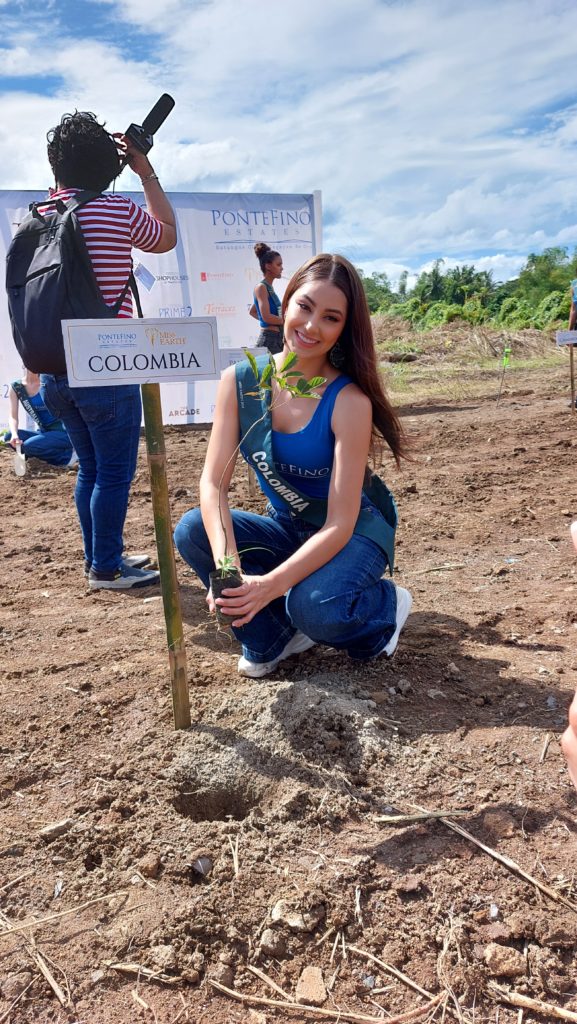 Miss Earth Colombia Andrea Aguilera