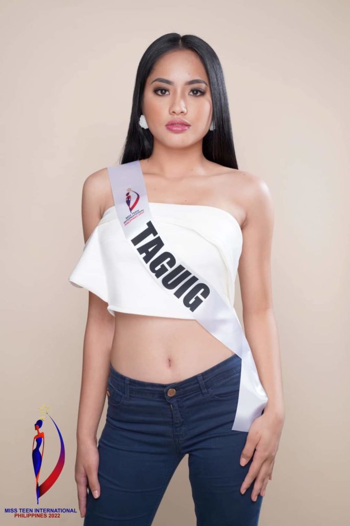 First runner-up Meredith Brena Anota, Taguig