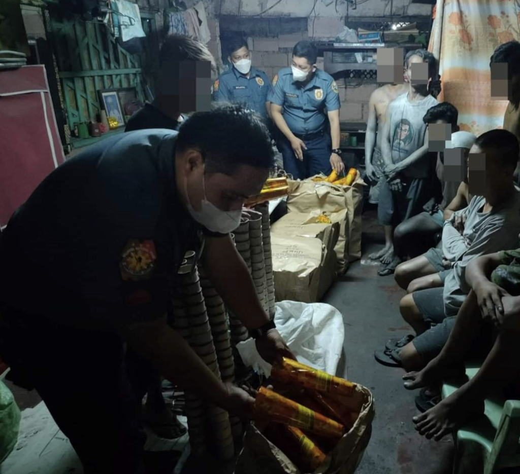 8 arestado sa Bulacan na gumagawa umano ng ilegal na paputok