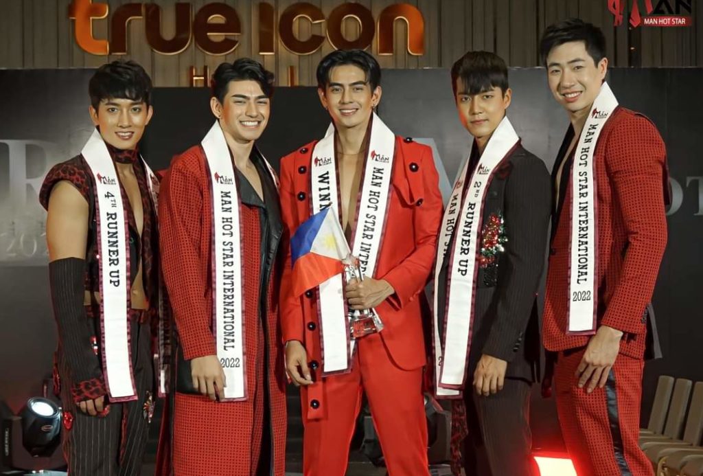 Pinoy wagi sa Man Hot Star International contest sa Thailand