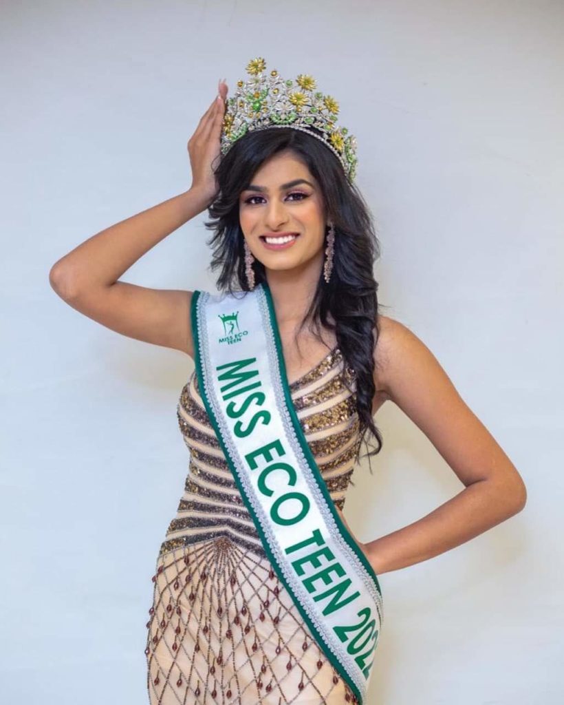 Miss Eco Teen International Sherisha Chanda