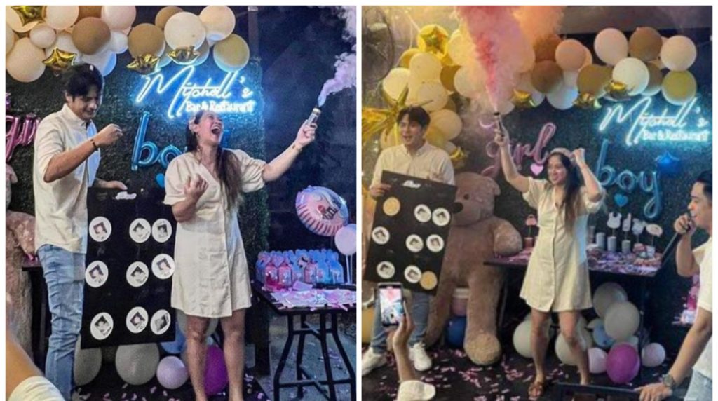 Pamu Pamorada nagpa-gender reveal sa magiging anak nila ni Mitchell Hapin: 'It's mini me!'