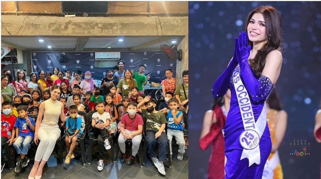 Miss World PH 2022 Gwendolyne Fourniol nag-Pasko kasama ang mga batang kapos-palad