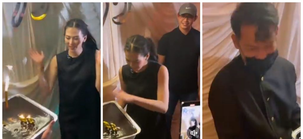 Alex Gonzaga durog sa netizens matapos pahiran ng cake sa mukha ang kaharap na waiter: 'Napakabastos!'