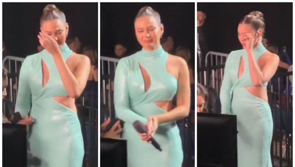 Bakit nga ba biglang umiyak si Catriona Gray sa backstage ng Miss Universe 2022 pageant, anyare?
