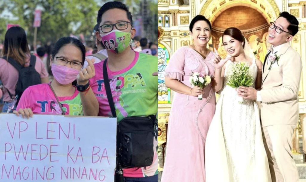 #SanaAll: Leni Robredo tinupad ang pangako sa isang Kakampink couple
