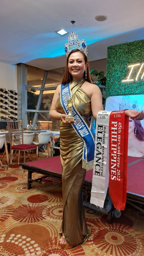 Reigning Mrs. Universe Philippines Veronica Yu