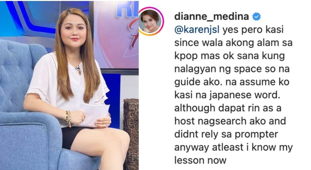 Dianne Medina sa trending ‘subunit’ video: Dapat as a host nag-research din ako…at least I know my lesson now