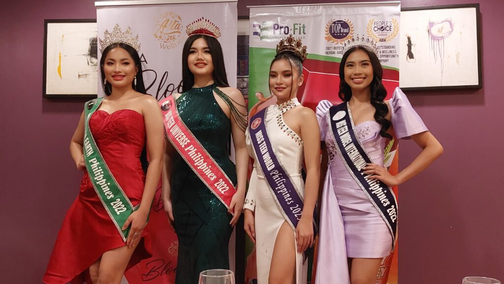 Mga kinatawan ng Pinas sa 4 na international teen pageants kinoronahan na