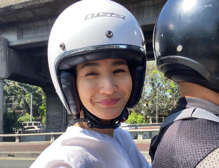 Rica Peralejo iyak nang iyak habang nakasakay sa motorsiklo...anyare?!