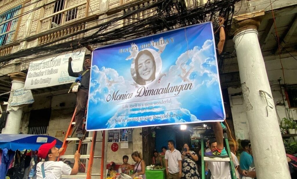 Lovi naloka sa tarpaulin na ginamit sa isang eksena sa 'Batang Quiapo': 'Bakit parang kukunin ako ni Lord nito? Sa langit ba debut ko?'