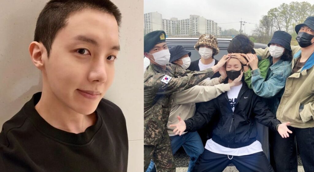 BTS members nakumpleto para ihatid sa ‘military enlistment’ si j-hope