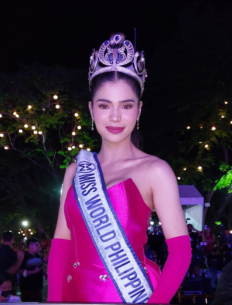 Reigning Miss World Philippines Gwendolyne Fourniol