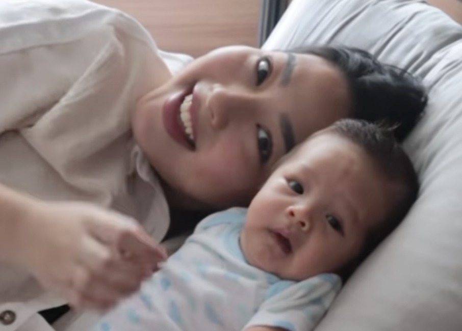 Rita Daniela may pa-face reveal kay Baby Uno, opisyal nang ipinakilala sa madlang pipol: ‘My hope and my home’