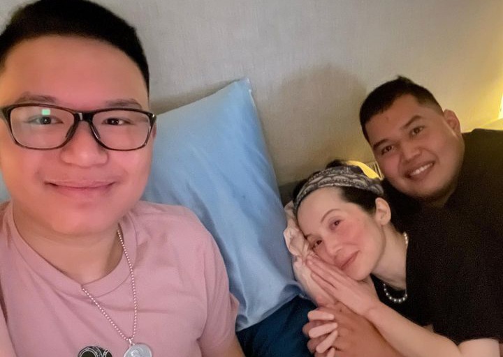 Bimby ibinalitang patuloy na bumubuti ang kundisyok ng inang si Kris: 'She's stable and of course still beautiful!'