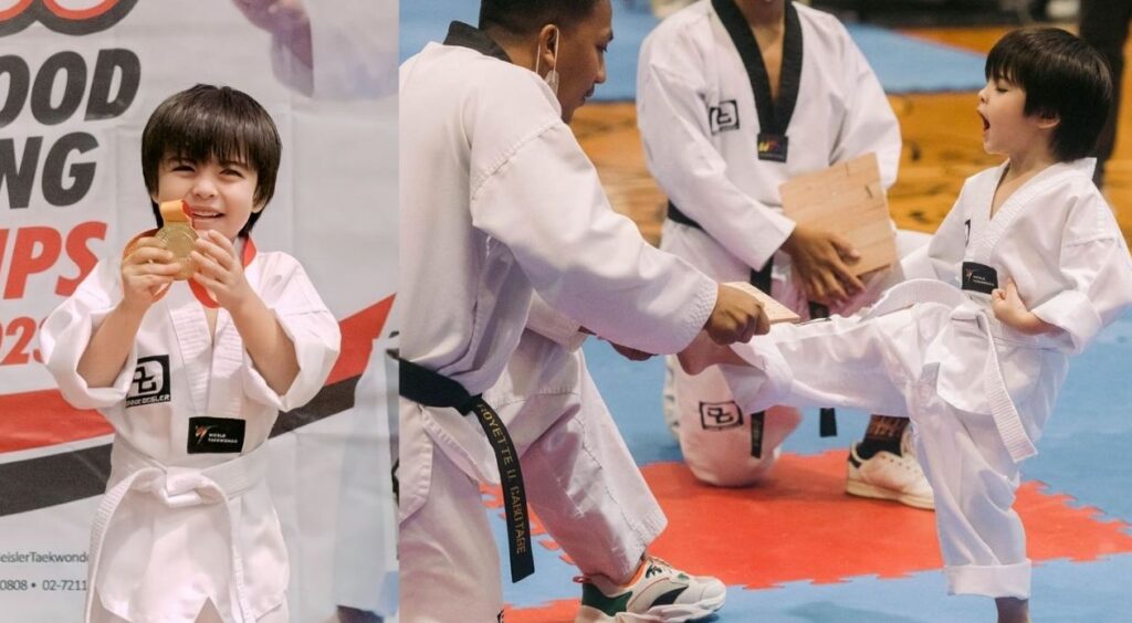 Marian Rivera proud na proud sa anak na ‘gold medalist’ ng Taekwondo: The youngest in the competition!