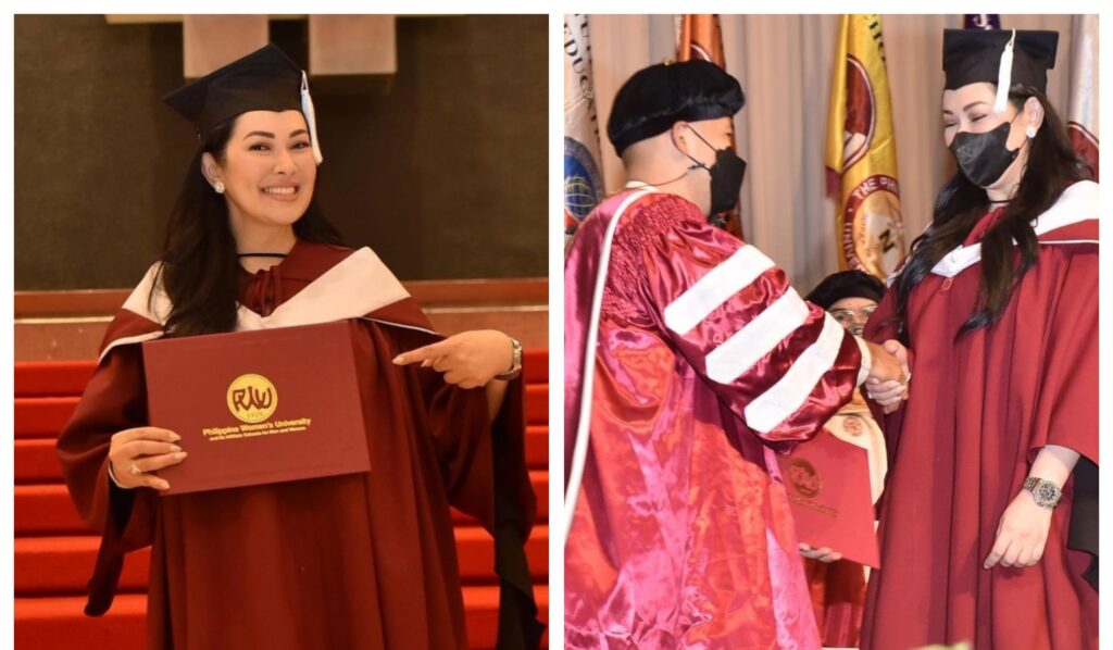 Ruffa Gutierrez shares photos from her college graduation last year.