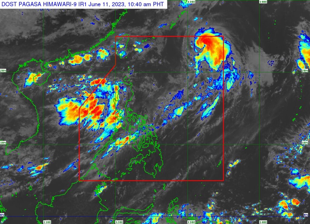 PAGASA: Bagyong Chedeng patuloy na humihina habang papalabas na ng bansa