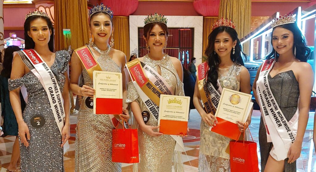 Mga bagong reyna kinoronahan sa Mrs. Philippines Asia Pacific, Miss Philippines Lumiere International World pageants
