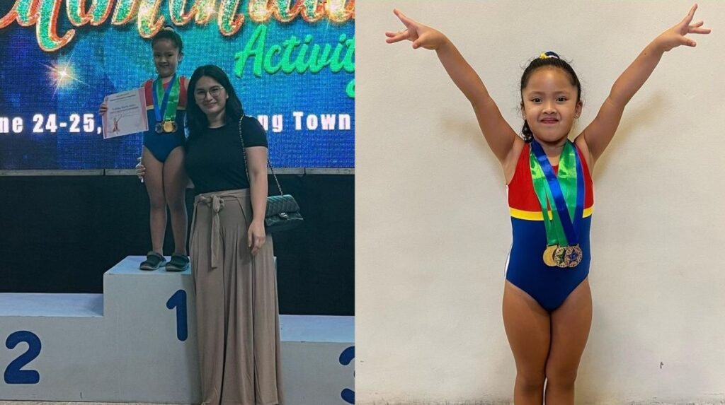 Pauleen Luna ibinandera ang unang paglaban ni Tali sa gymnastics: She got 3 golds and 1 bronze medal!