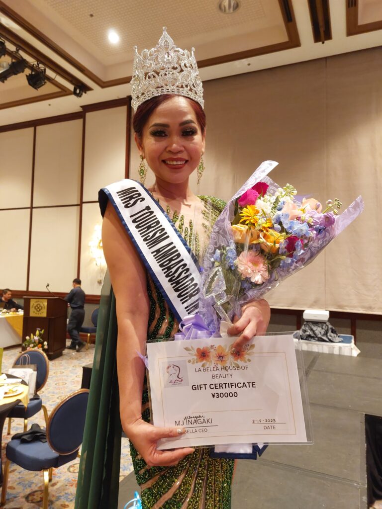 Pinay Na Taga Japan Waging Mrs Tourism Ambassador Universe 2023 Sa Malaysia Bandera 4950