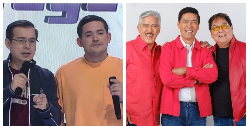 Paolo, Isko binati ang TVJ sa bagong noonshow sa TV5 na E.A.T.: 'Hindi po ito kumpetisyon, ito po ay aming inspirasyon'