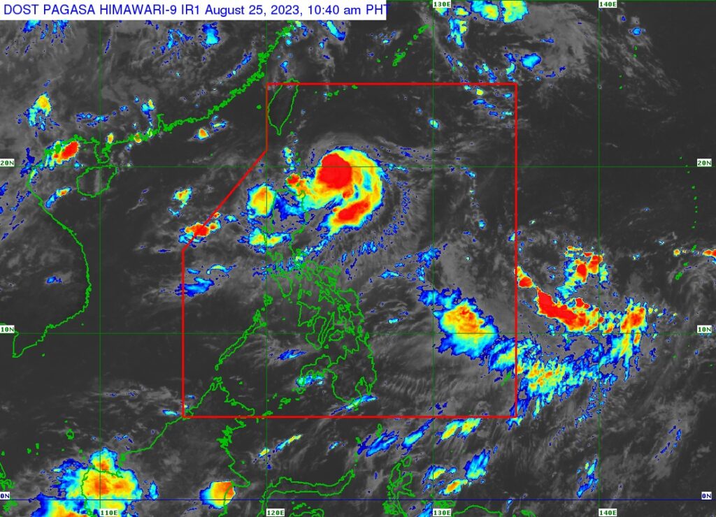 Bagyong Goring patuloy na lumalakas, itinaas ang Signal no. 1 sa bahagi ng Luzon –PAGASA