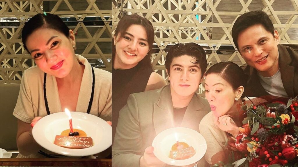 Carmina Villarroel ka-date ang pamilya sa pagdiriwang ng ika-48th birthday: ‘It was a perfect night!’