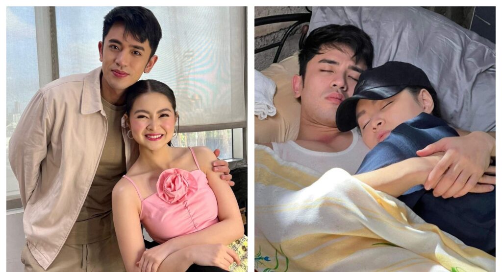 Litrato nina David Licauco at Barbie Forteza na magkayakap habang natutulog viral na, netizens may napansing 'nakabukol' sa kumot